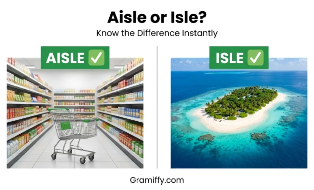 aisle or isle