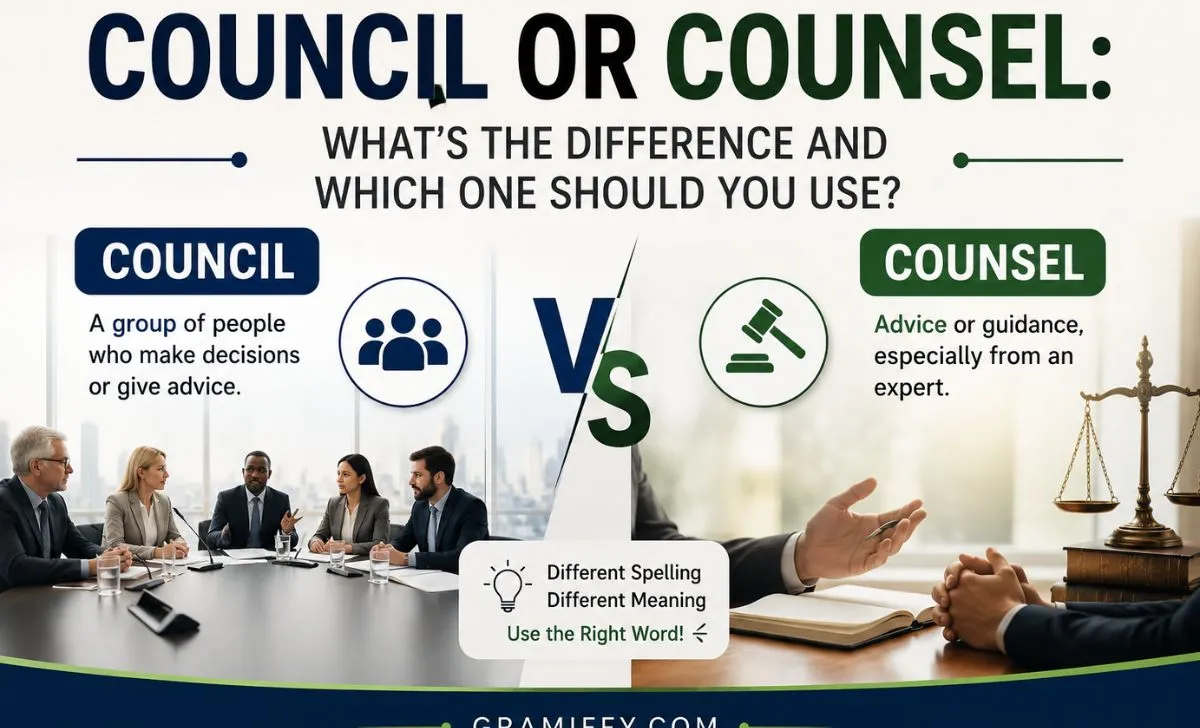 Council or Counsel