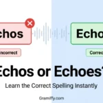Echos or Echoes