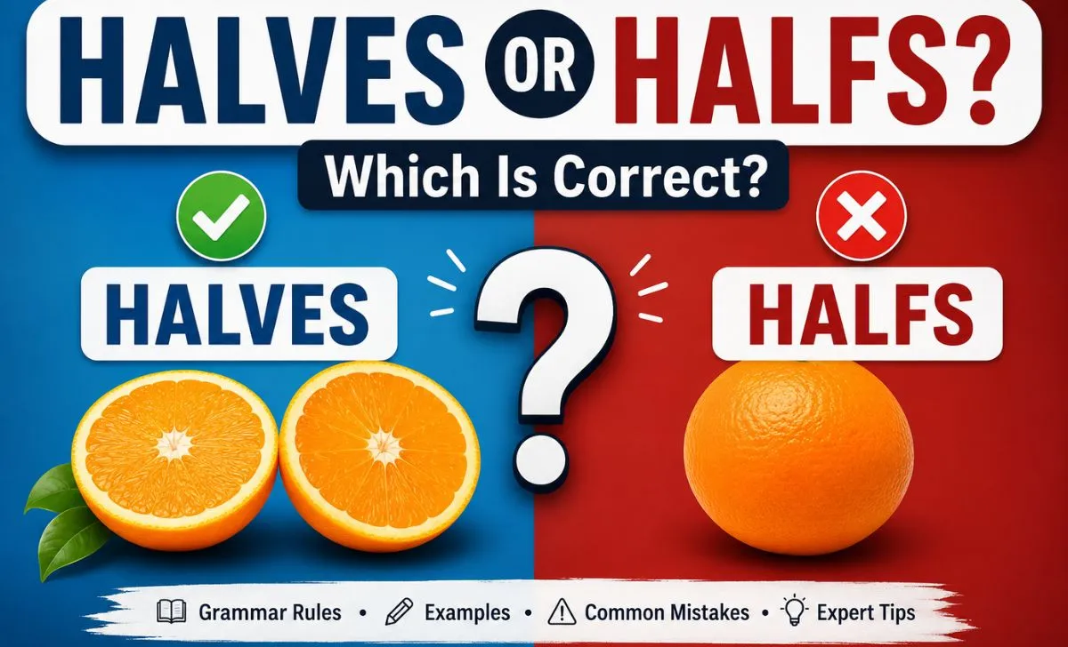 halves or halfs