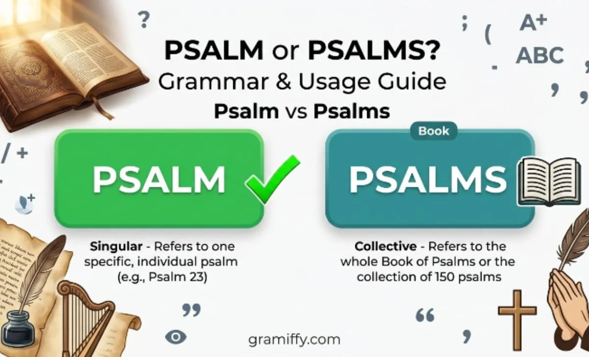 psalm or psalms