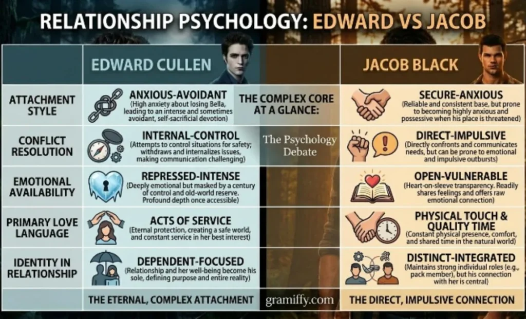 Relationship Psychology: Edward vs Jacob