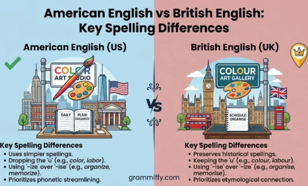 American vs British English