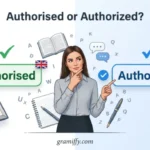 authorised or authorized