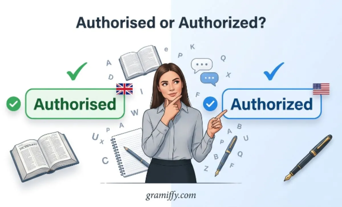 authorised or authorized