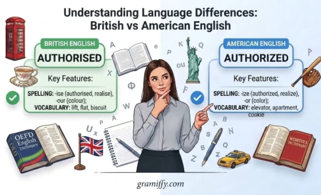 British English vs American English