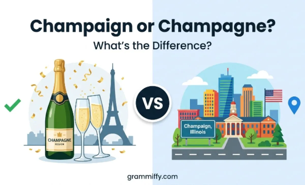 champaign or champagne