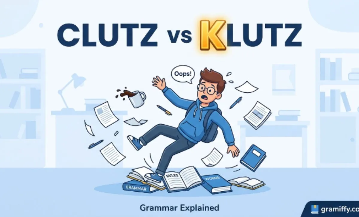 clutz or klutz