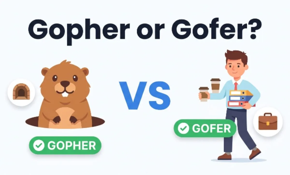 gopher or gofer