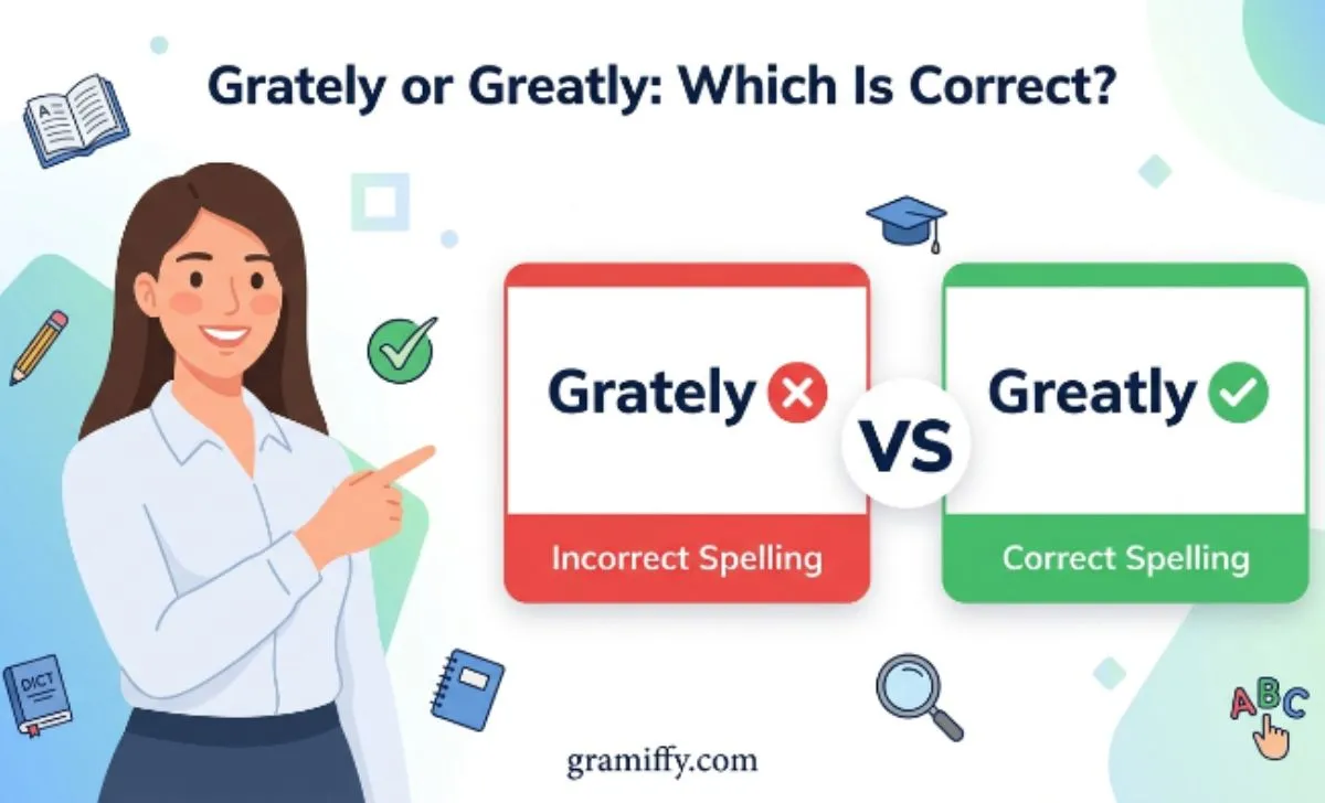 grately or greatly