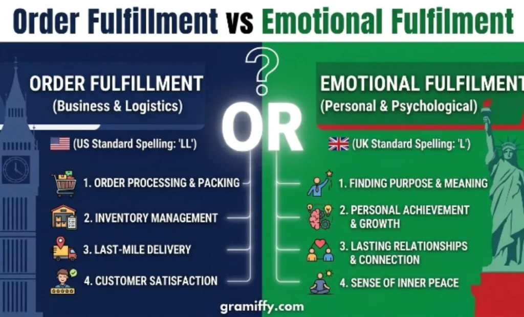 Order Fulfillment vs Emotional Fulfilment