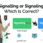 signalling or signaling