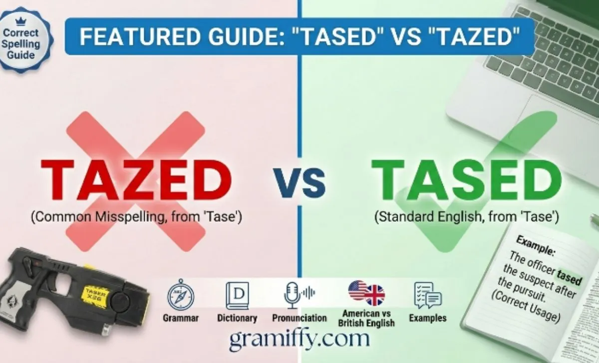 tased or tazed