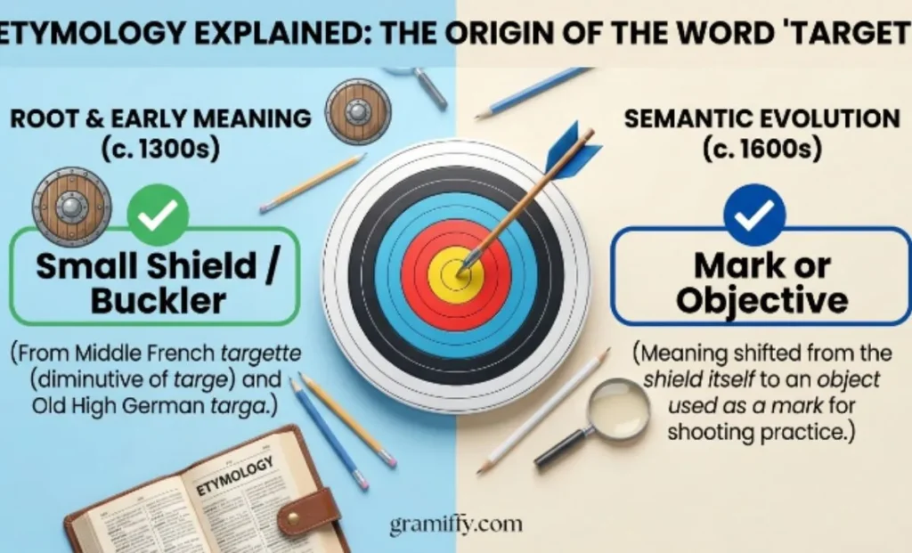 The Origin of the Word "Target"
