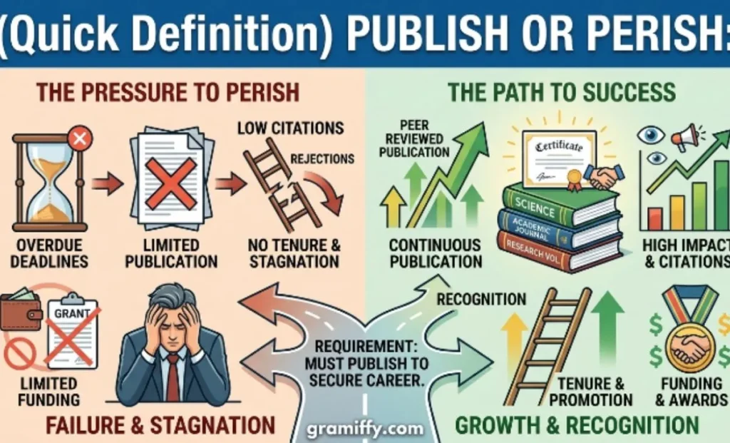 What is Publish or Perish? (Quick Definition)