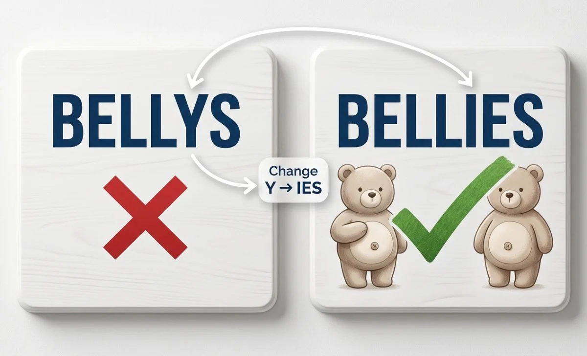 bellys or bellies