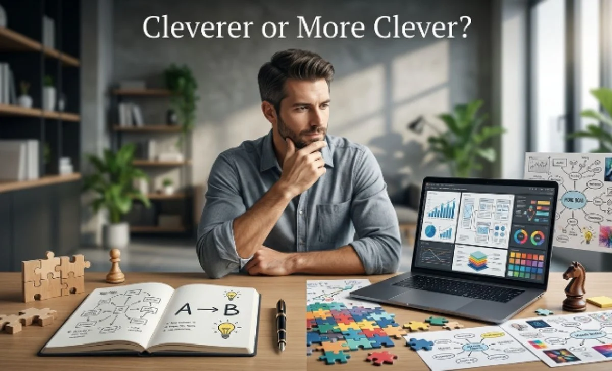 cleverer vs more clever