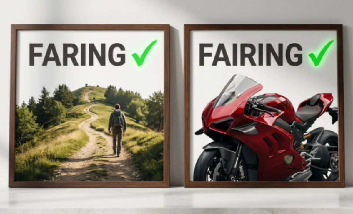 faring vs fairing