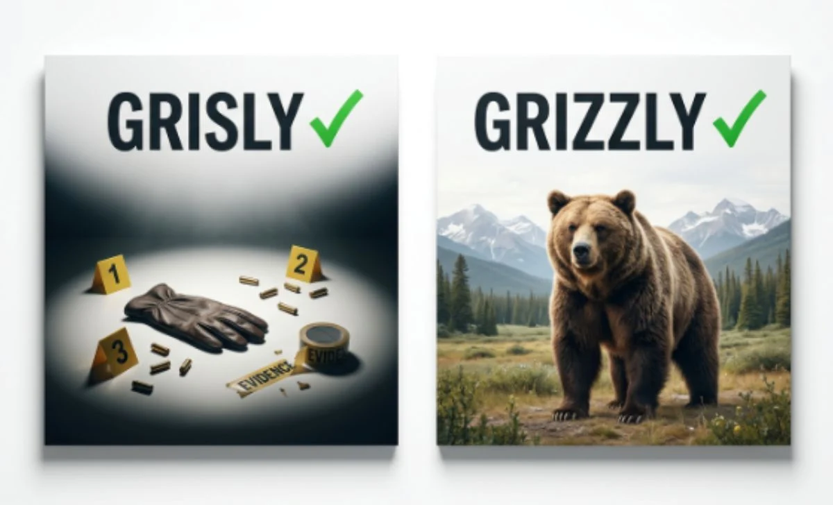grisly vs grizzly