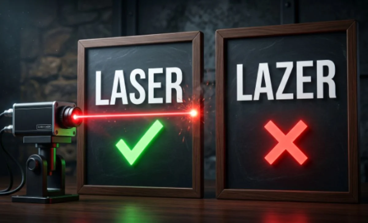 laser vs lazer