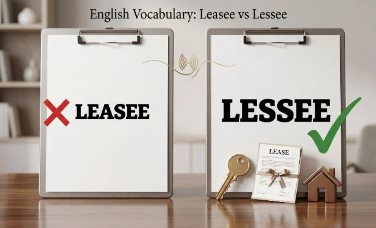 leasee or lessee