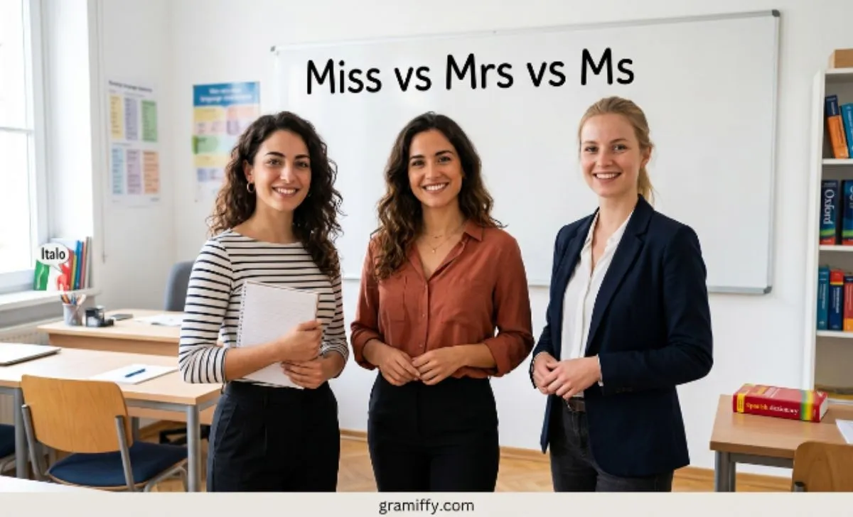 Miss vs Mrs vs Ms