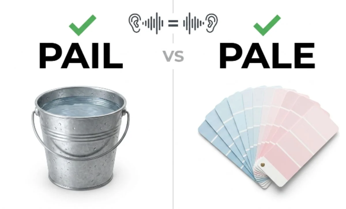 pail vs pale