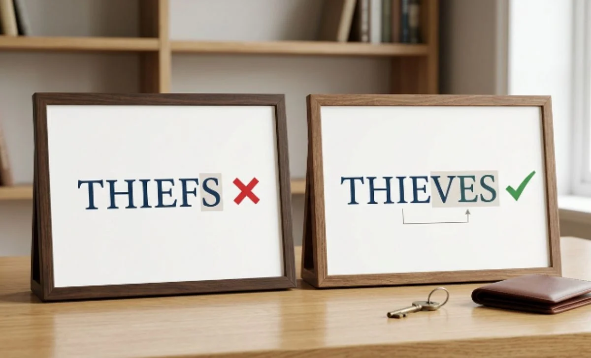 thiefs or thieves