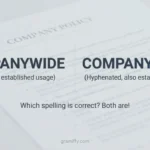companywide or company-wide