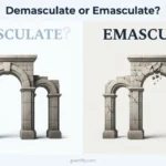 demasculate or emasculate