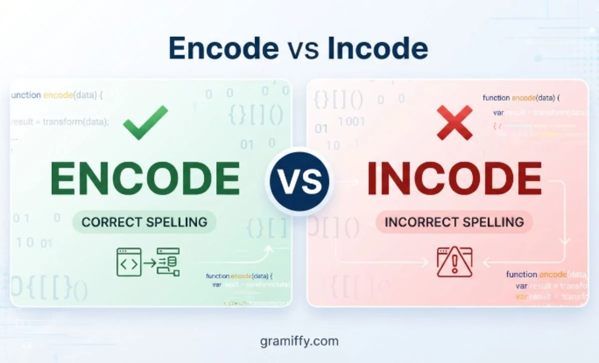 encode vs incode