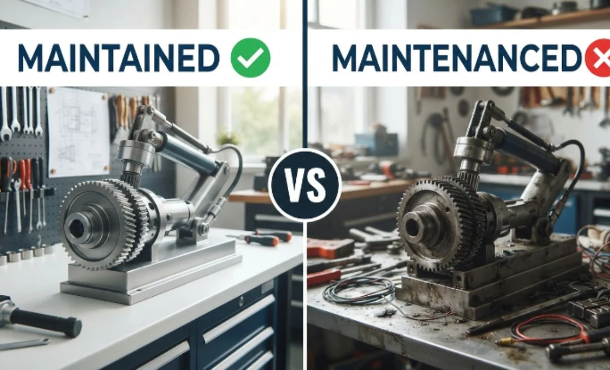 maintained vs maintenanced