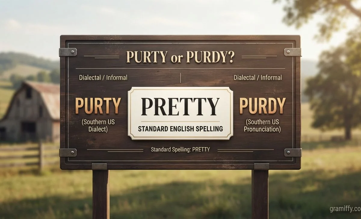 purty or purdy