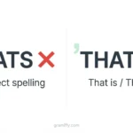 thats or that's