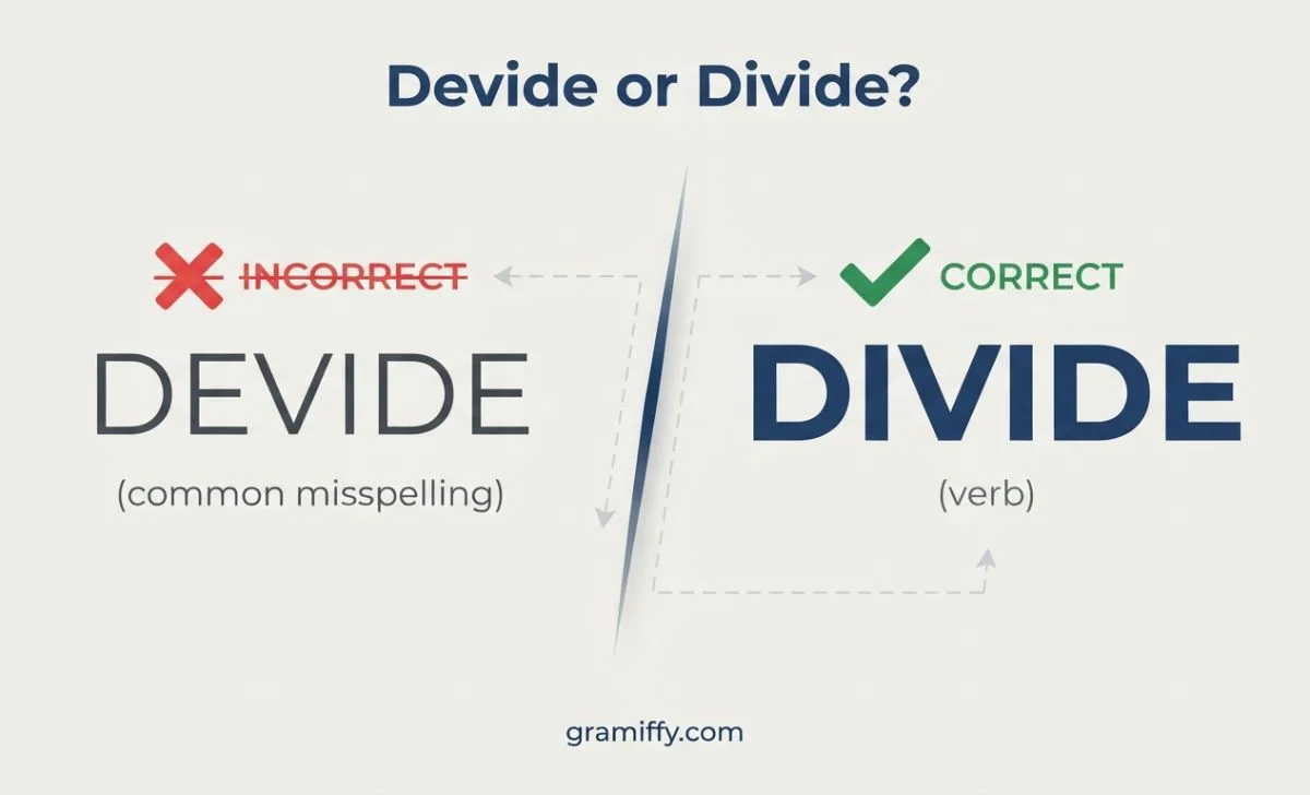 devide or divide
