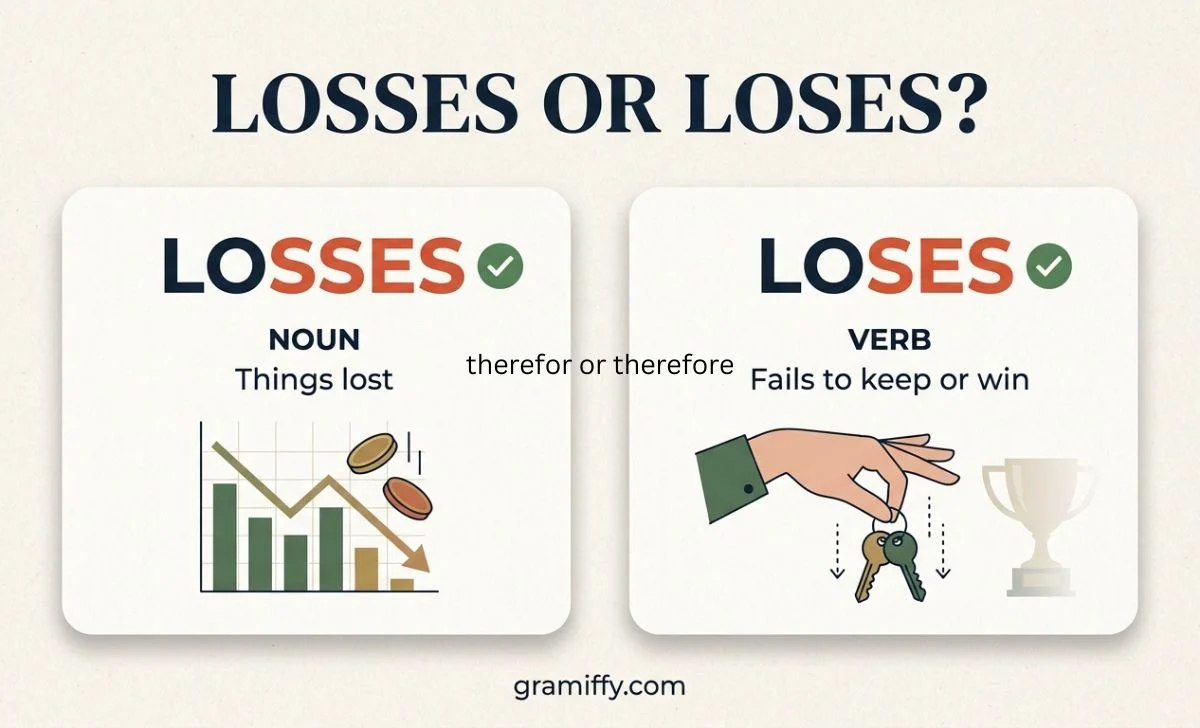 losses or loses