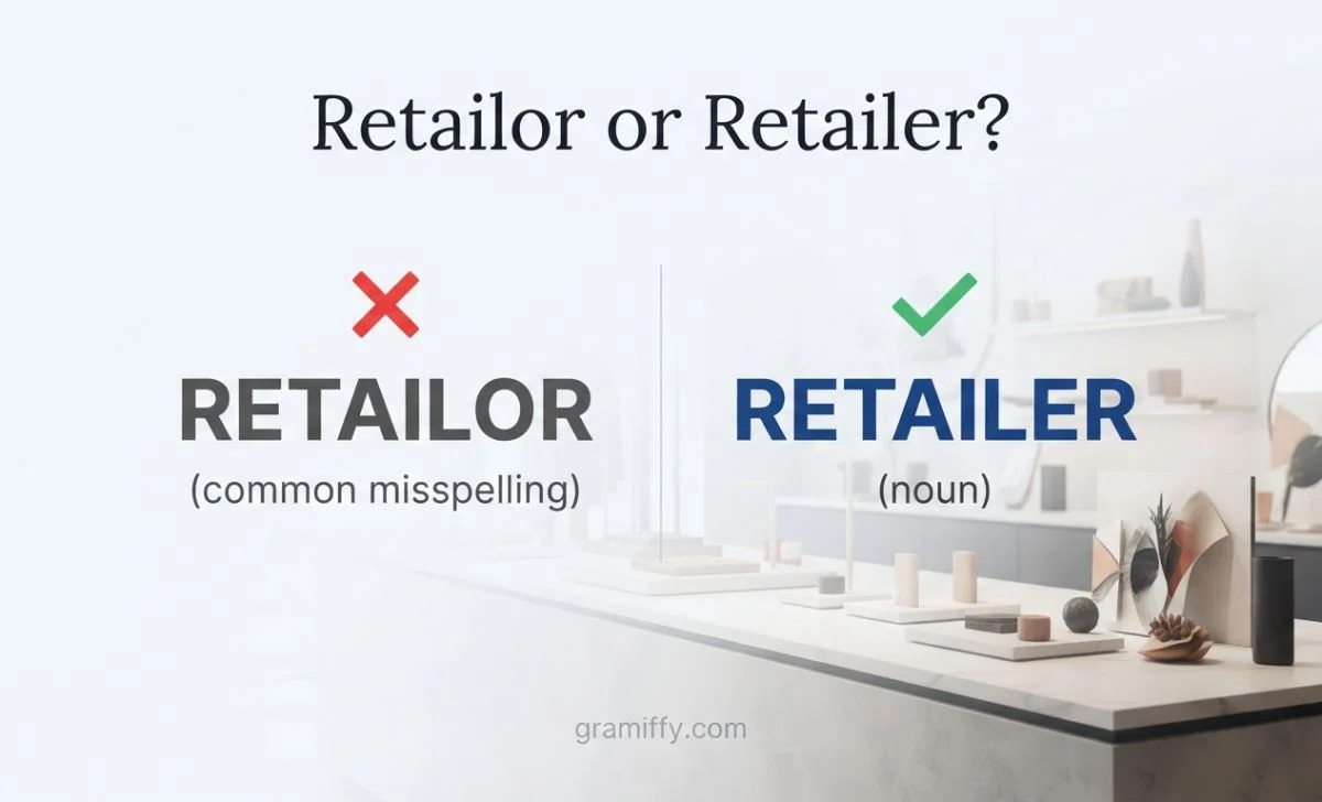 retailor or retailer