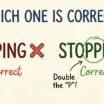 Stoping or Stopping