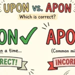 Upon or Apon